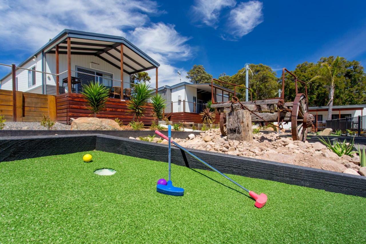 Big4 Wallaga Lake Holiday Park Bermagui Bagian luar foto